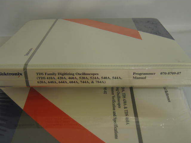 Tektronix TDS Family Digitizing Oscilloscopes Programmer Manual 070-8709-07