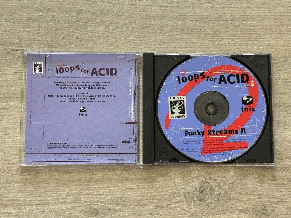 Sonic Foundry Loops for ACID: Funky Xtreme II