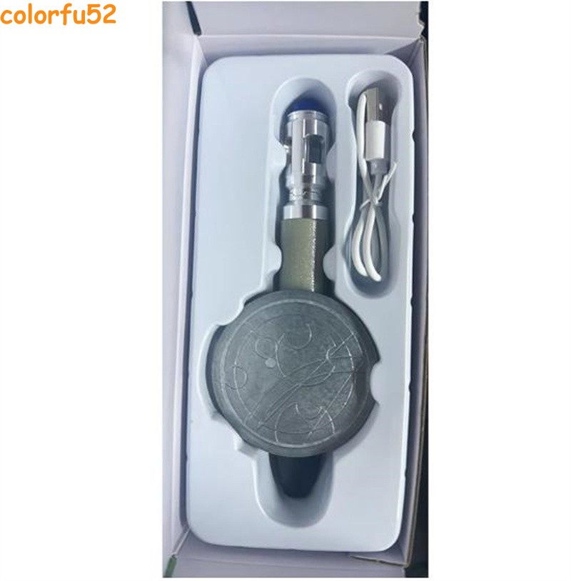 Replica Doctor Who Master 10th Metal Sonic Screwdriver Scalable LED Prop Collect