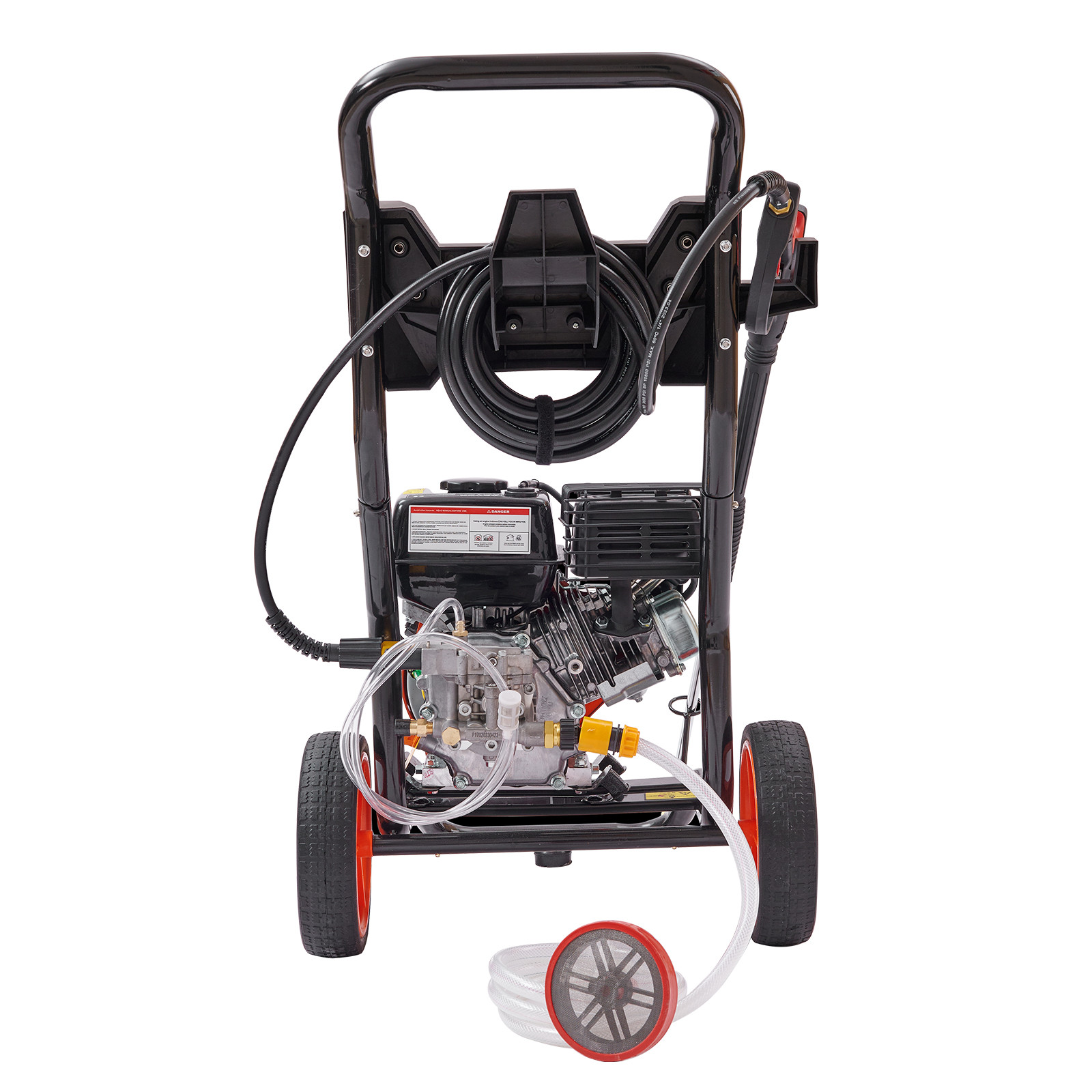 VEVOR Gas Pressure Washer Gas Powered Washer 3400 PSI 2.6 GPM 210cc 5 Nozzles