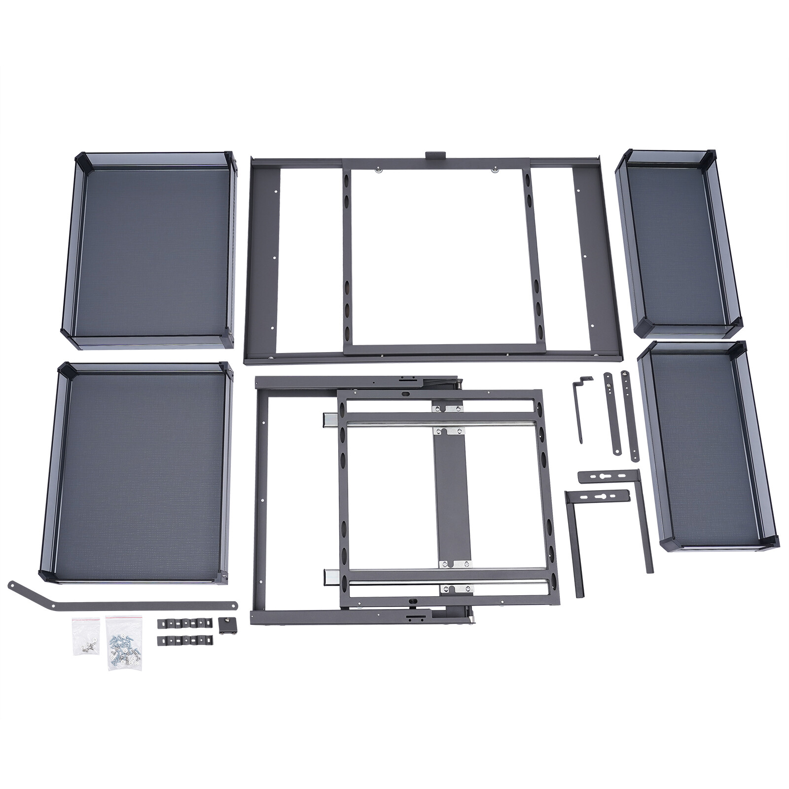 14" Blind Corner Pull Out, Universal Mount Right or Left, Soft Close, New In Box