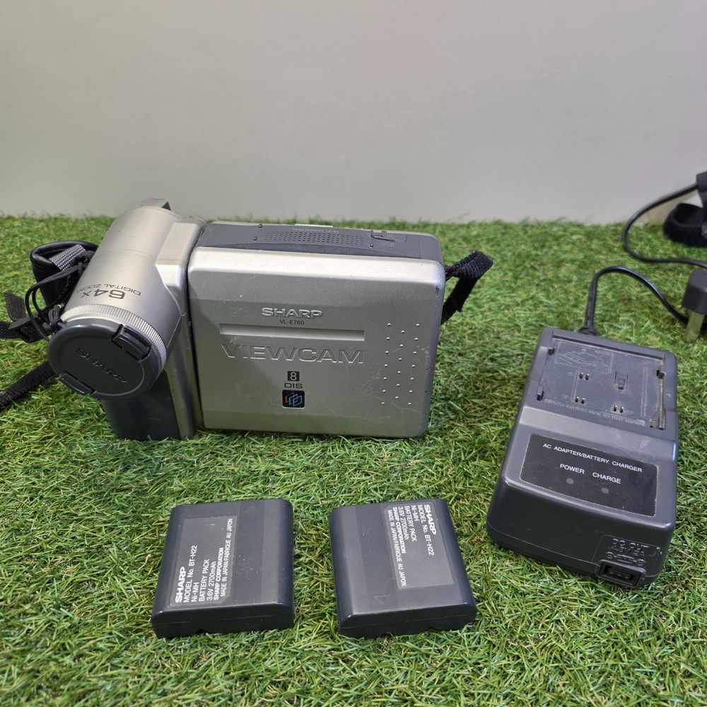 Sharp Viewcam VL-E760 Video 8 Camcorder - Does Not Turn On