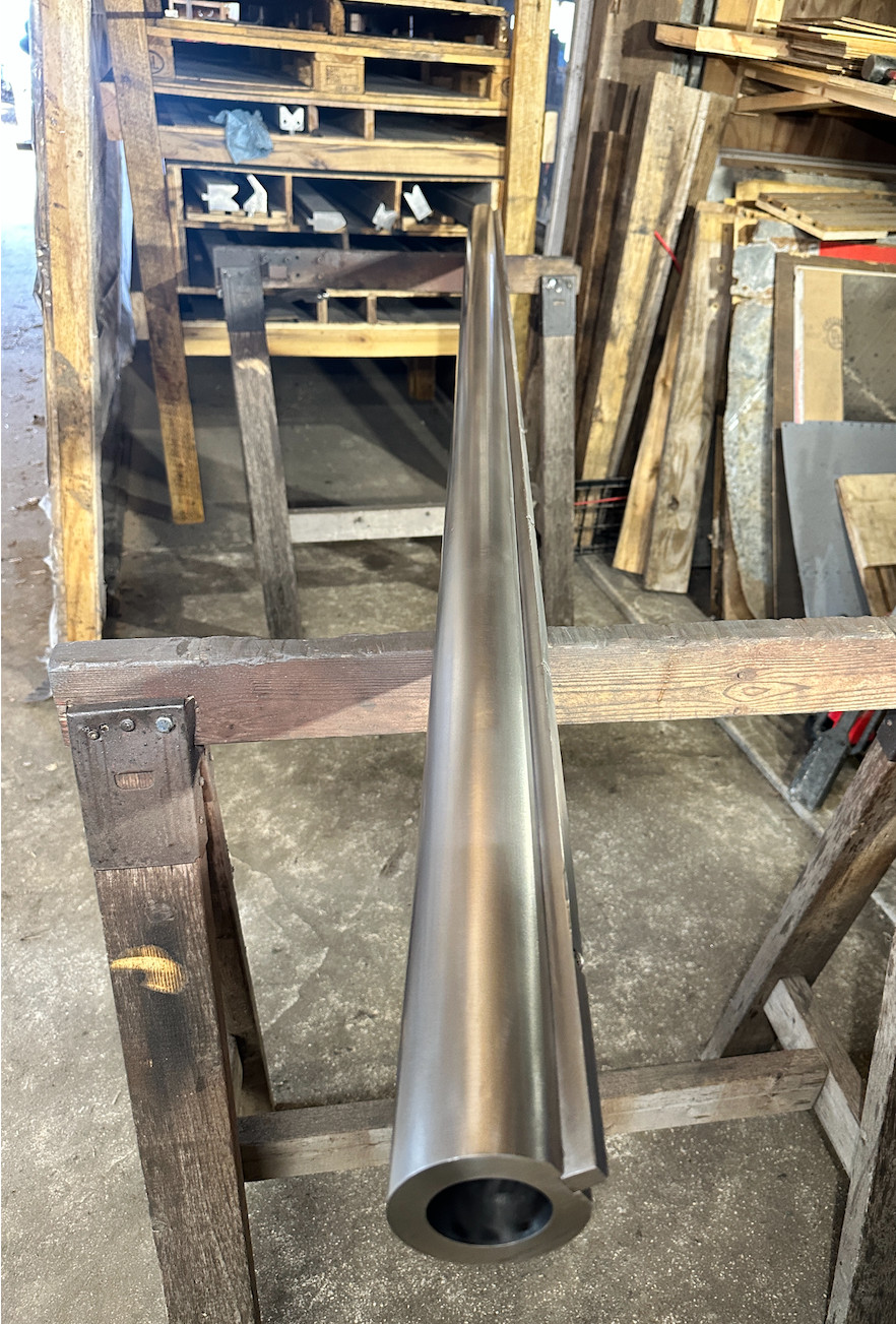 Press Brake Radius Top Punch 36" Long, 3-1/4" Diameter