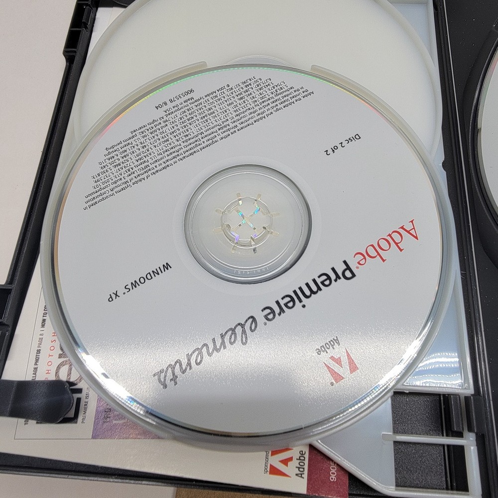 Adobe Photoshop Elements 3.0 PLUS Adobe Premiere Elements Win XP