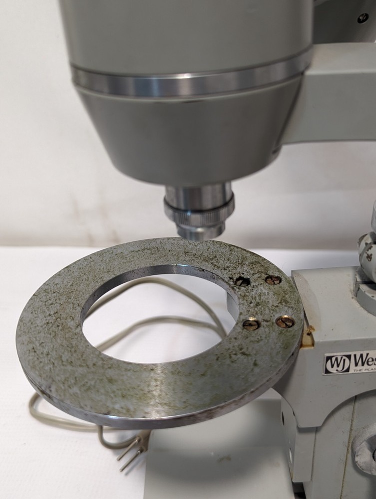 Wesley Jessen Neitz-CG Contact Gauge Radiuscope Optometry Microscope - Free Ship