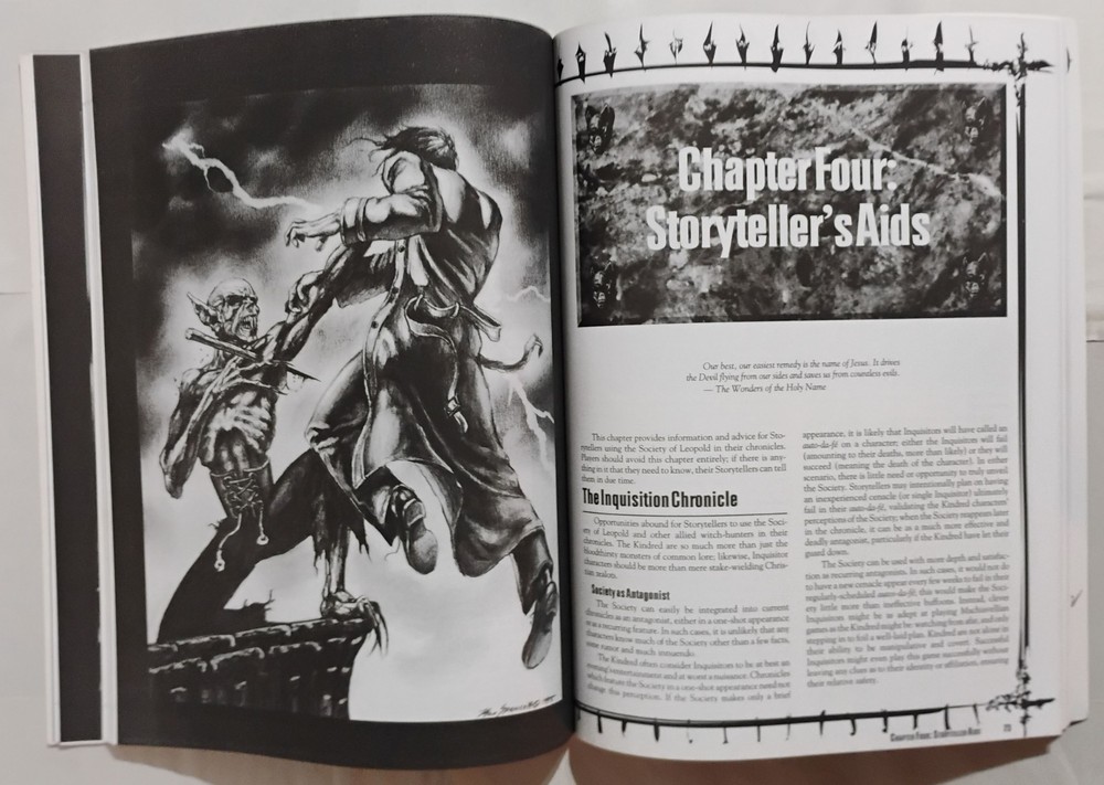 Vampire The Masquerade The Inquisition White Wolf WW2020 RPG Sourcebook