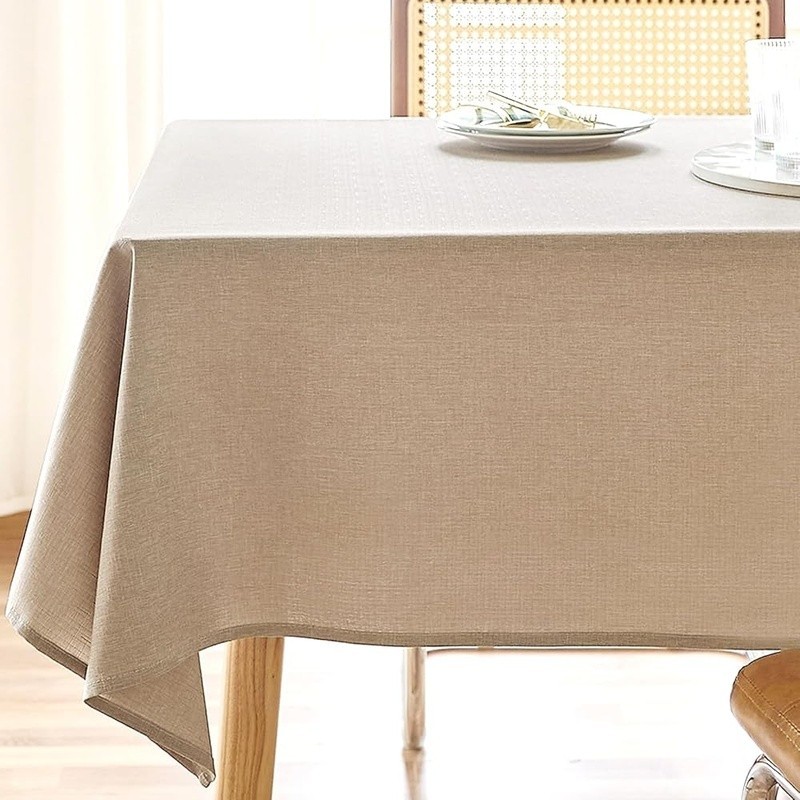 Premium Rectangular Tablecloth Waterproof Durable Washable Dining Parties Events