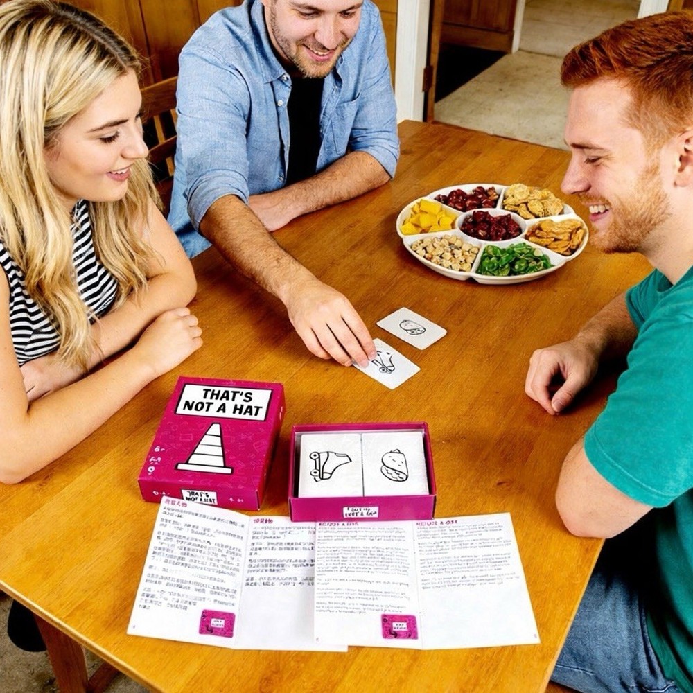 That’s Not a Hat Board Game 8+ Fun Bluffing Memory Party Game Complete