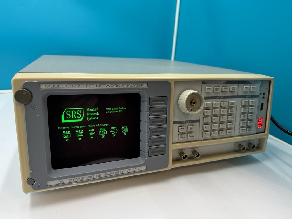 Stanford Research Systems SR770 FFT Network Analyzer, Excellent Condition *GOOD*
