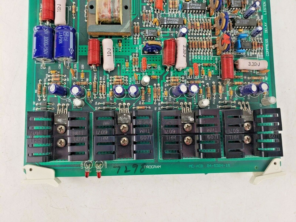 Bogen Multicom 2000 Analog Card MCACB Intercom System Used AS IS #9