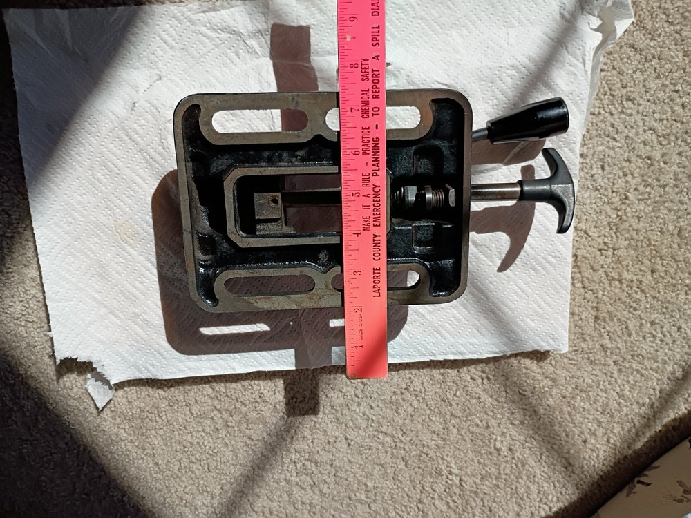 Dayton FTK06 3" Machine Vise with Fixed Base Pre-owned