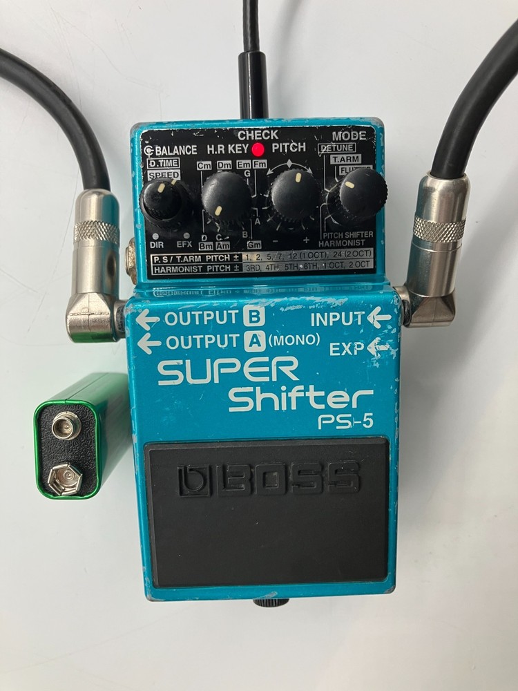 Boss PS-5 SUPER Shifter Harmonizer 2003 Working AQ96247