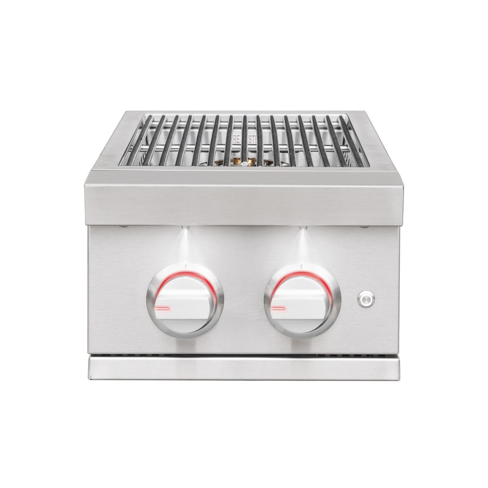 Summerset Pro Propane Double Side Burner with Lights