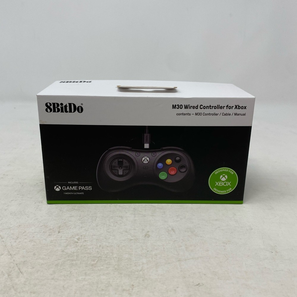 8BitDo M30 Wired Controller for Xbox Series X|S - Black