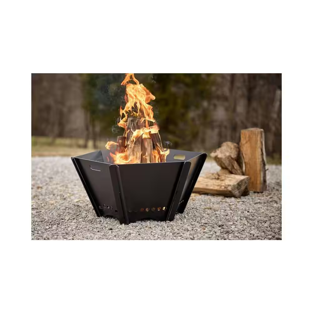 Micro Portable 11 In. Steel Fire Pit