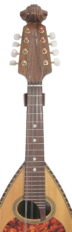 Bowl Back Mandolin Solid Spruce top solid curl Maple back Violin head NBMI