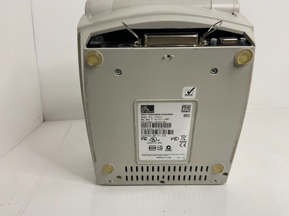 🌞 Zebra LP2844 Direct Thermal Label Printer | No Power Adapter | unit only (LL)