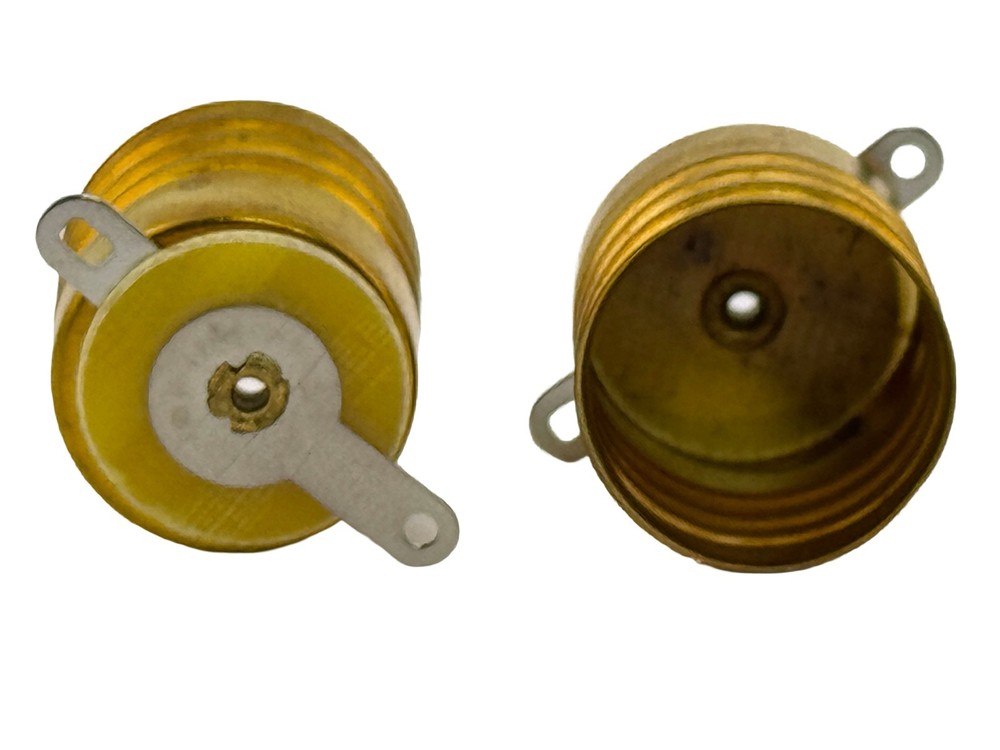 Rebaydo 2pcs E17 Intermediate Base with Solderable tabs