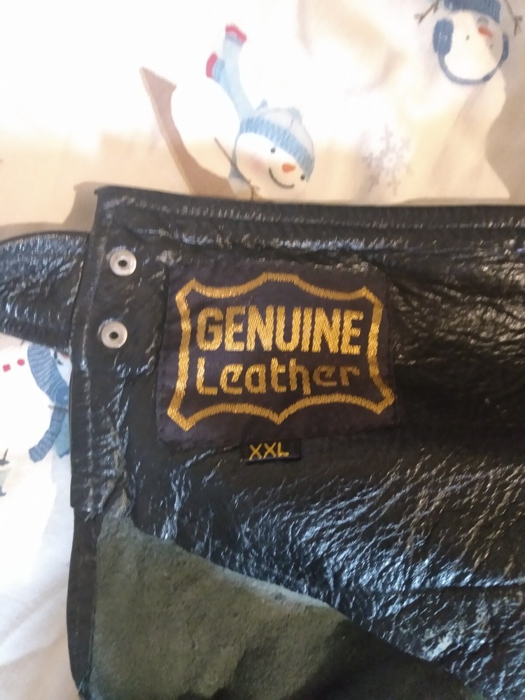 Unbranded Genuine Leather Riding Chaps