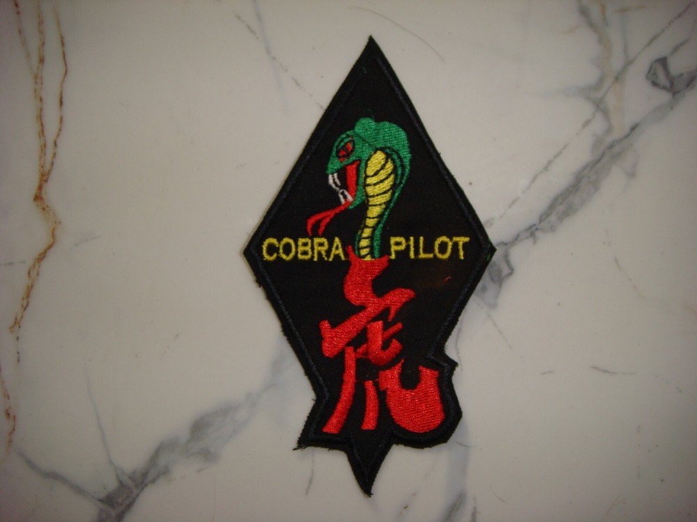 USAF COBRA PILOT  PATCH