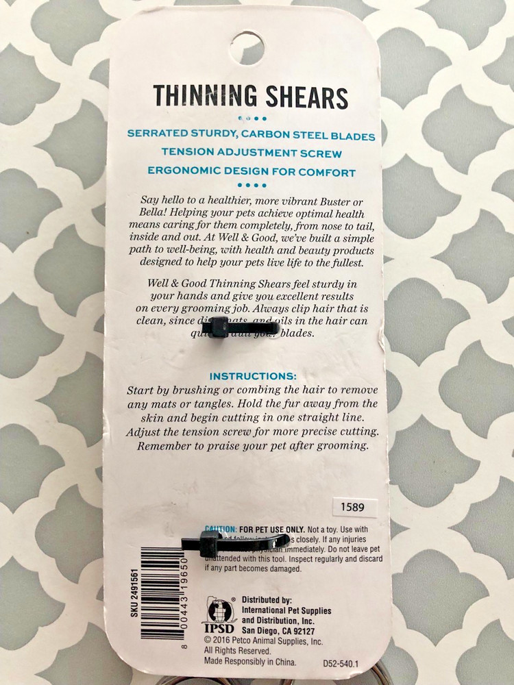 Well & Good Thinning Shears #2491561