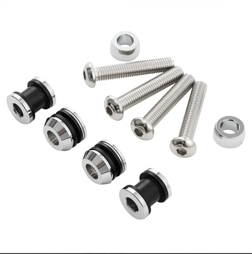 Motorcycle Quick Release kit 52300285 Luggage Rack Docking Hardware Chrome#3