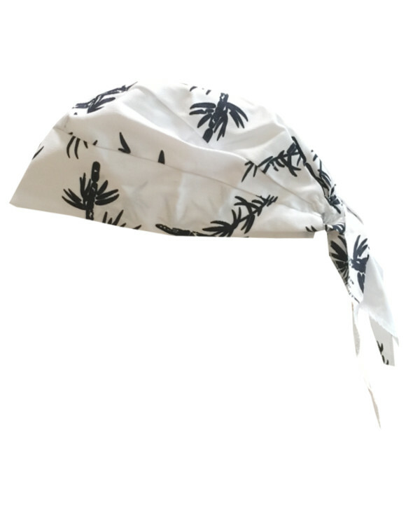 Men Women Skull Cap Biker head wrap, sushi serve bandanna head wrap, head wrap