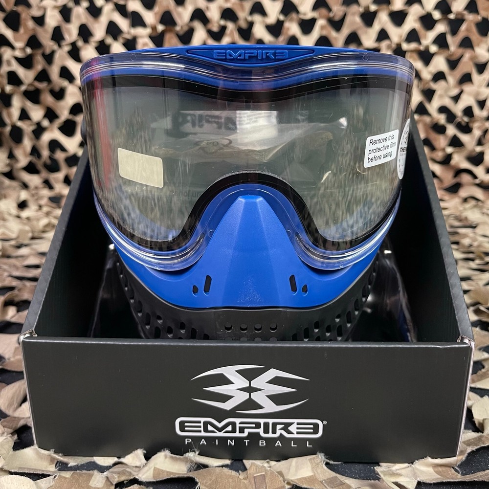 NEW Empire E-Flex Paintball Mask - Blue