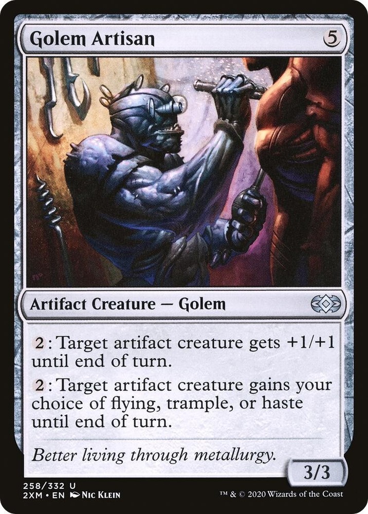 Golem Artisan Double Masters 258 MTG LP