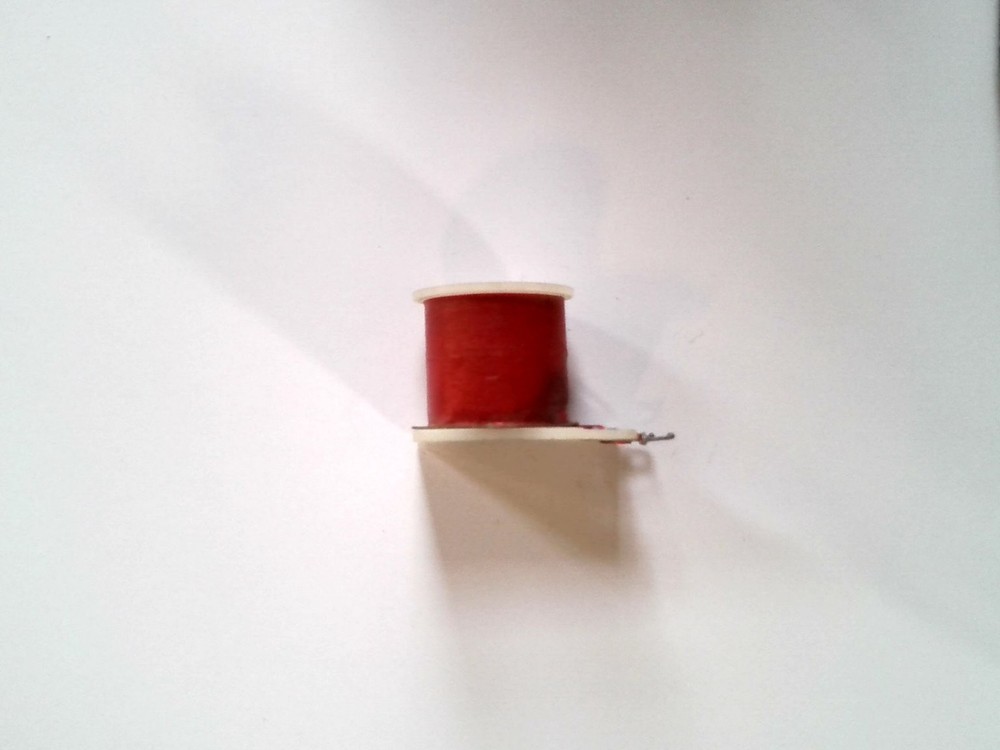 Pinball Replacement Coil Part A-15259 Red Plastic Bobbin