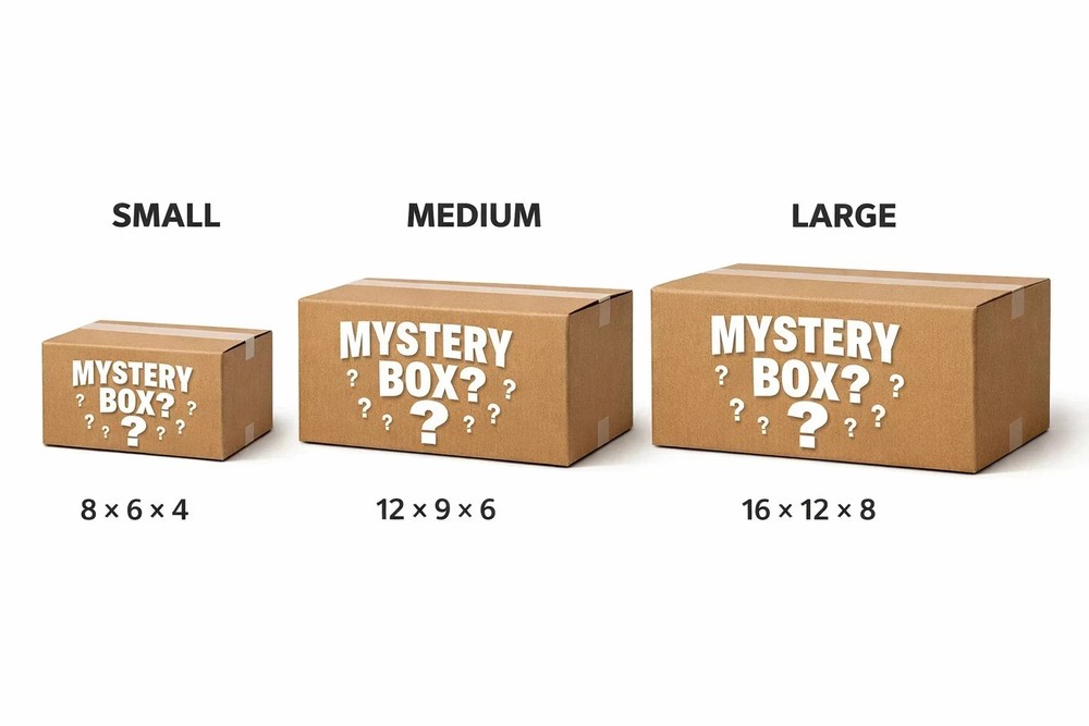 📦 Bulk Retail Box – Mixed Merchandise Liquidation Surplus