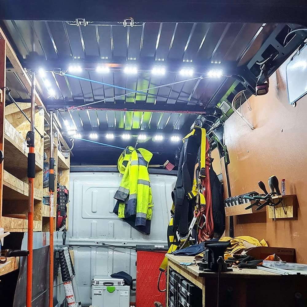 60 LED Van Light Car Interior Light Bright White Lighting Dome Lamp Ceiling Work