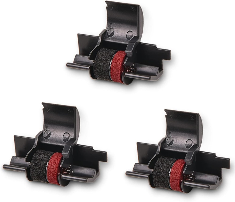 Compatible 3-Pack Calculator Ink Ribbons for Sharp, Canon - Optimal Performance
