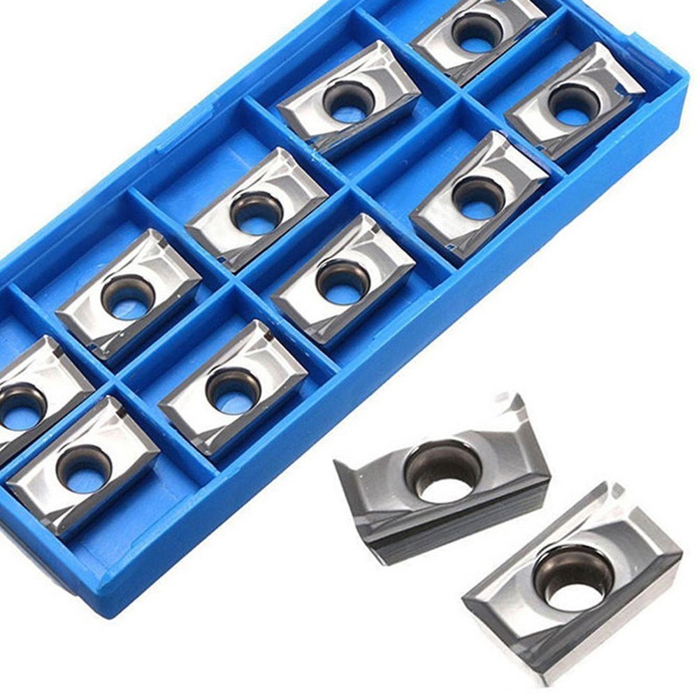 High Performance For Aluminum APKT1604PDERMA3 H01 Carbide Inserts 10pcs