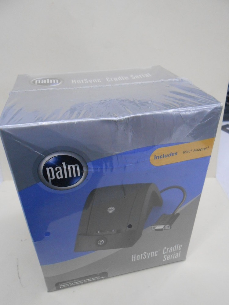 PALM HOTSYNC P10828U CRADLE SERIAL DOCKING STATION INCLUDES MAC ADAPTER