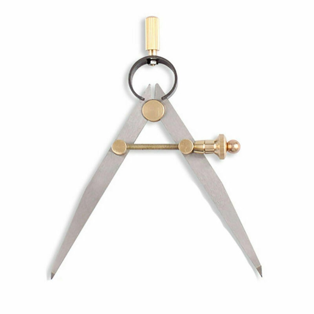 Wing Divider Leather Craft Rotating Scratch Leathercraft Compasses Tools Kit g