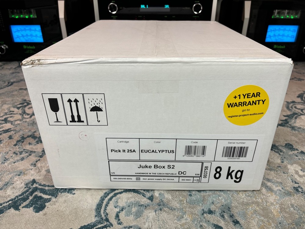Pro-Ject Juke Box S2 Audiophile Turntable - Eucalyptus - NEW