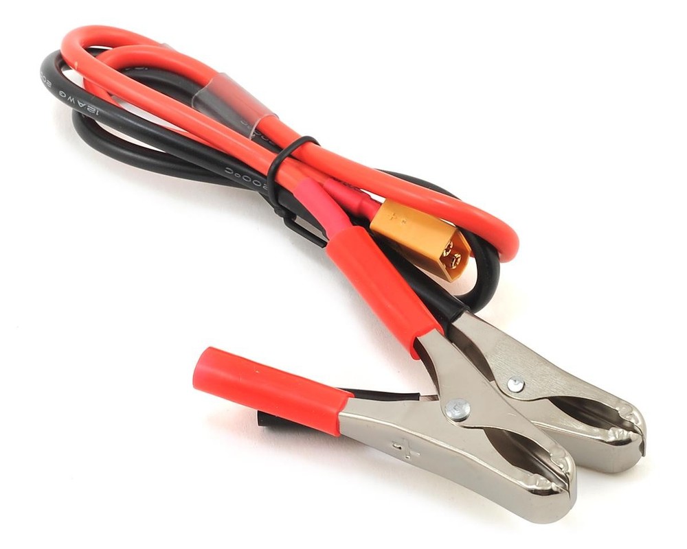 Hitec XT60 DC Input Cables & Clips [HRC44243]