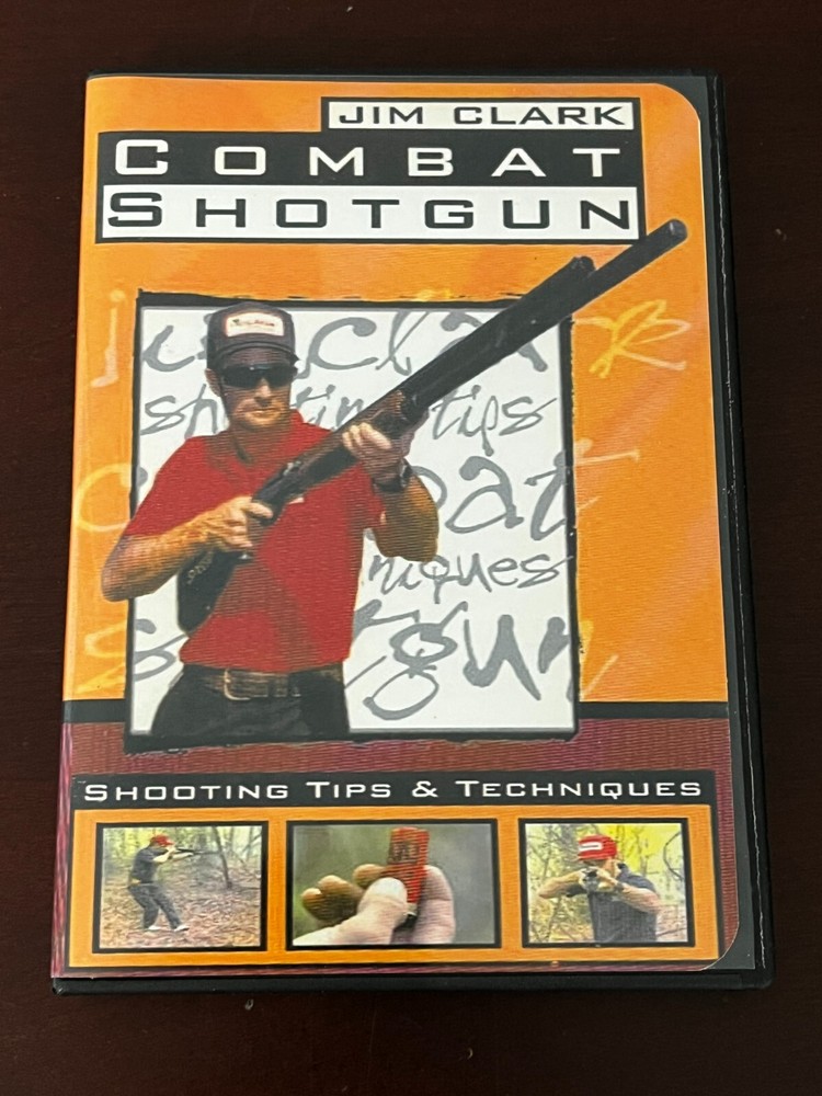 Rare DVD Jim Clark Combat Shotgun Techniques