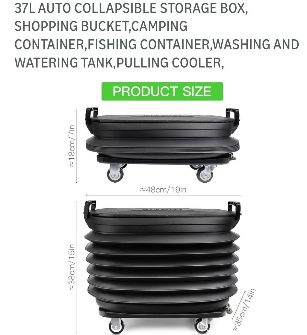 Collapsible Pulling Storage Tank