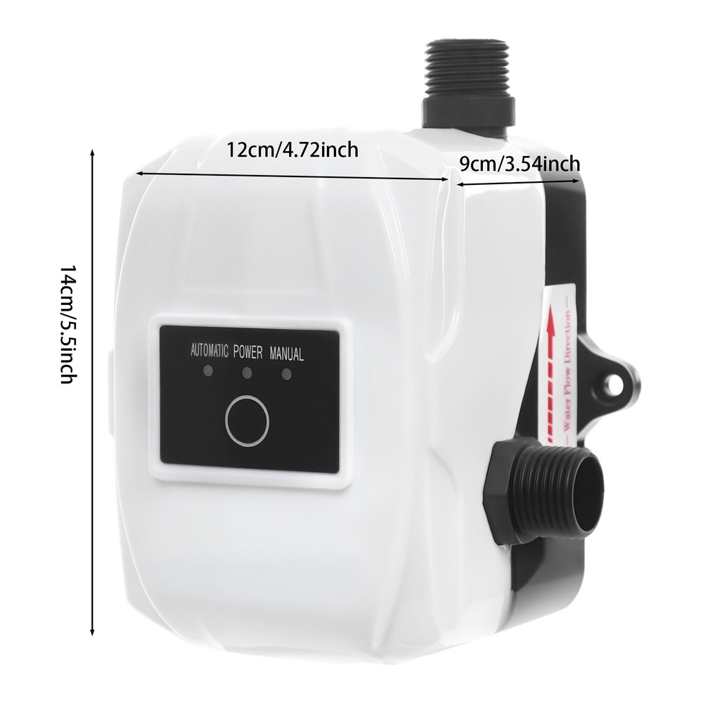 24V Pressure Booster Pump Automatic Water Recirculating Pump For Shower Bath
