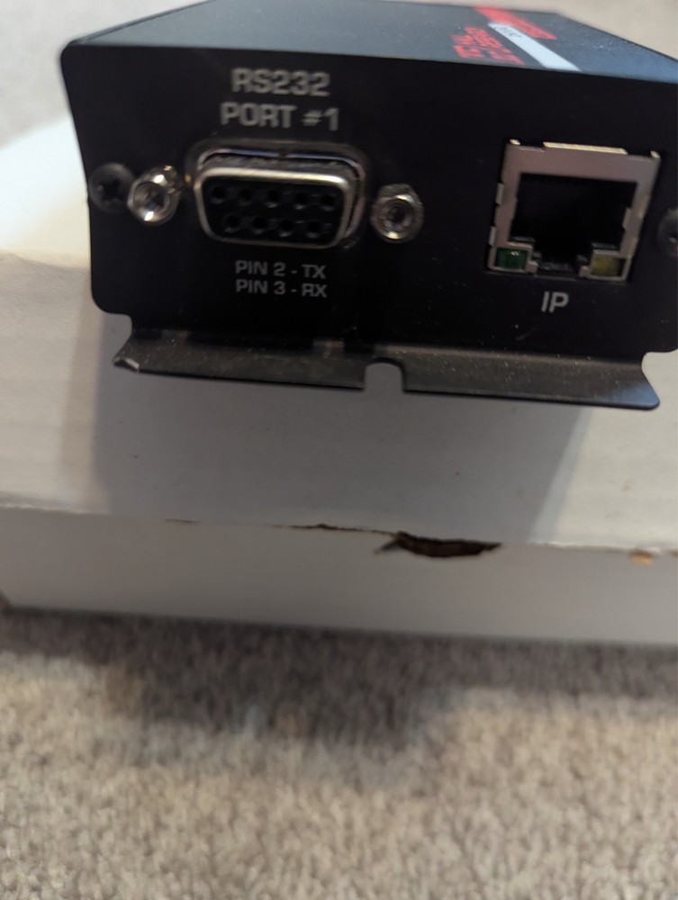 Hall technologies CNT-IP-2 Web Enabled Serial Controller