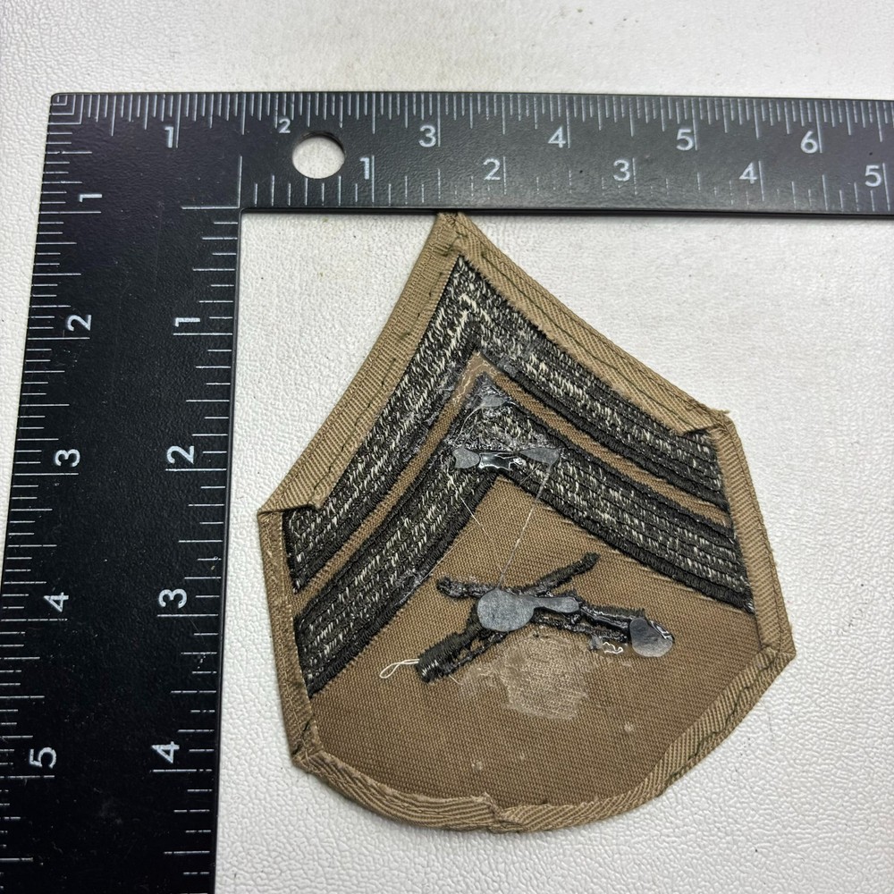 Vtg CORPORAL CHEVRON RANK Marines Patch (Single Patch) 46MZ
