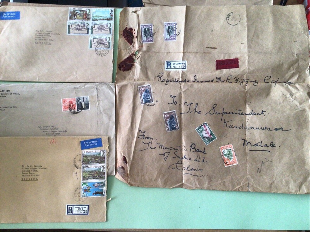 Commonwealth covers 9 Very Large Covers Ref A1319