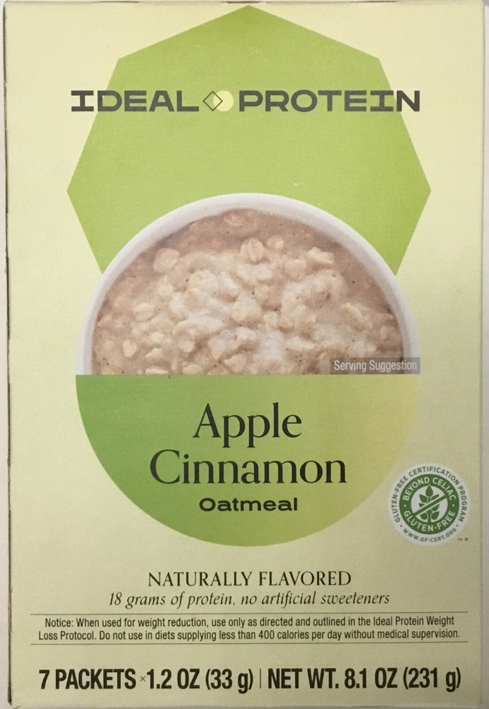 Ideal Protein Apple Cinnamon Oatmeal - 7 packets