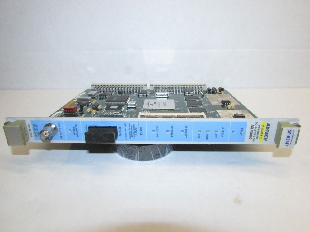 Spirent Adtech AX4000 401384 IP OC3 Interface