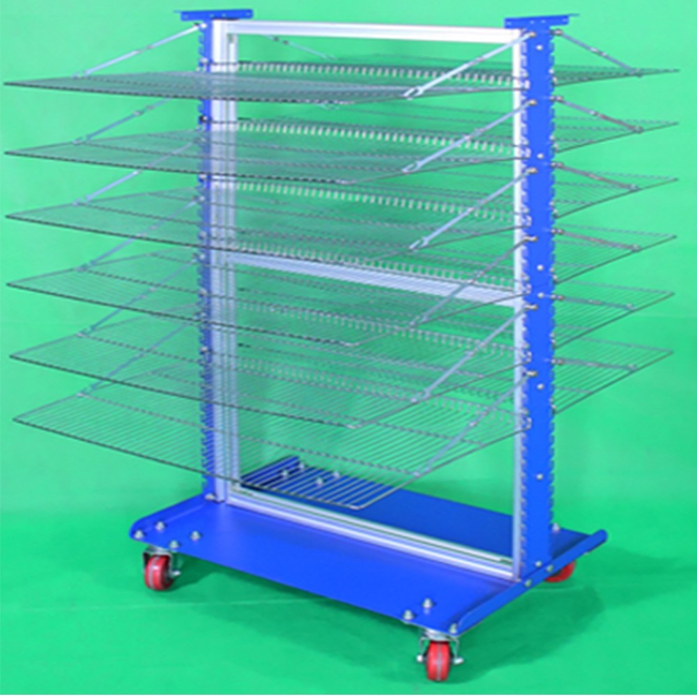 Sealed Heating Type Drying Rack Double-side 12 Layer Adjustable Spacing LYF4060