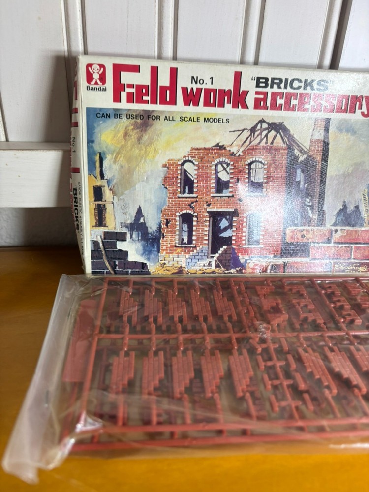 Vintage Bandai Fieldwork Accessory bricks