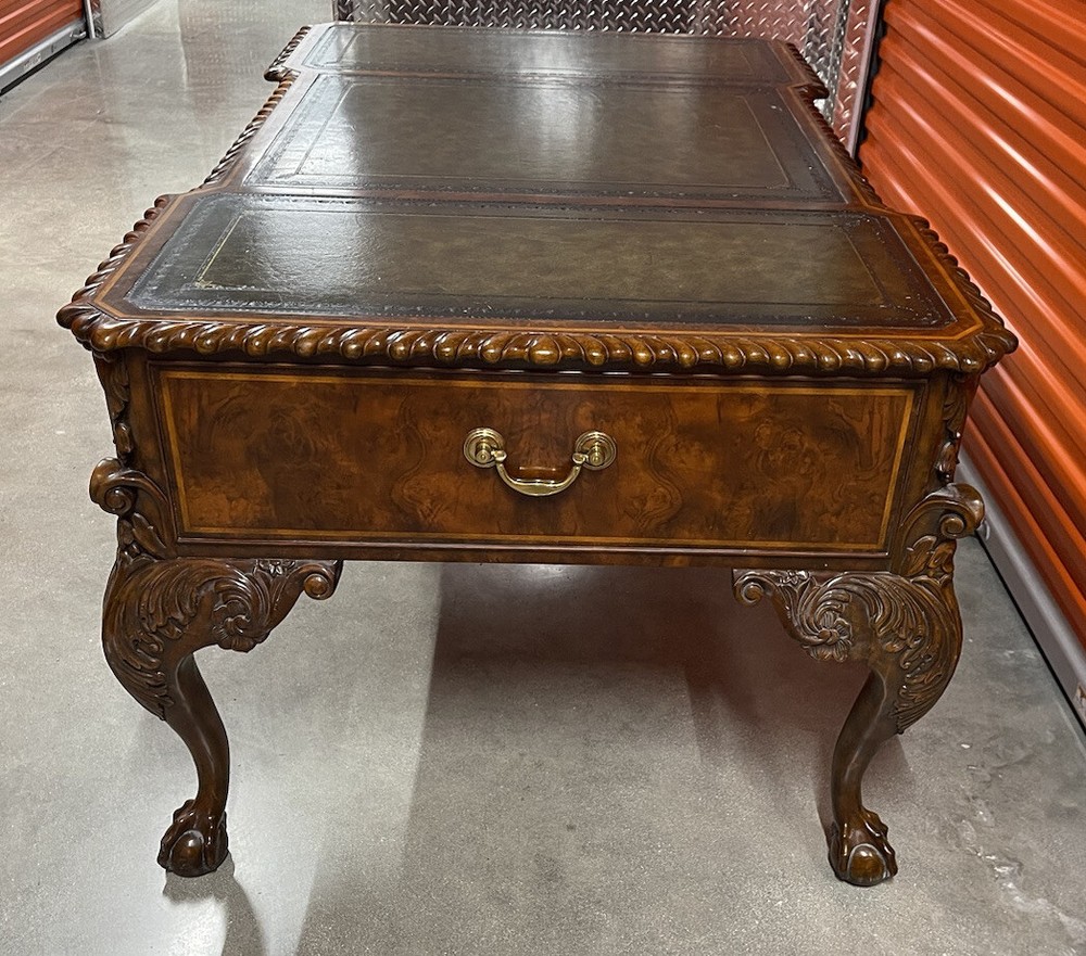 Maitland Smith Leather Top Desk - Read Description
