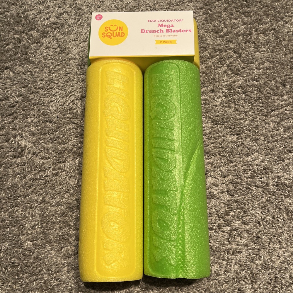 Sun Squad Max Liquidator Mega Drench Water Blasters 2 Pack